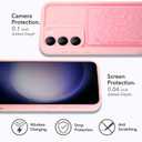 MOWIME Compatible with Samsung Galaxy S23 Plus Case with Card Holder, Cheetah Print Shockproof Soft TPU Protective Case Women Girls, Anti Scratch Wallet Case for Galaxy S23 Plus 6.6 Inch, Pink