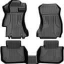 AOMSAZTO Floor Mats for 2012-2016 Subaru Impreza / 2016-2017 Subaru Crosstrek / 2013-2015 XV Crosstrek / 2015-2021 WRX/WRX STi - 1st and 2nd Row All Weather Protection Car Liner