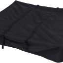 Roof Top Tent Cover RV Travel Trailer Cover 420D Oxford Cloth Waterproof Dust Cover UV Protection Storage Bag Roof Top Tents Camper Cover for Car Camping Black 143X120x28cm