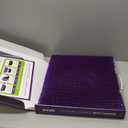 Purple Double Seat Cushion | Pressure Reducing Grid Designed for Ultimate Comfort | Designed for Office Chairs | Made in The USA (Full)