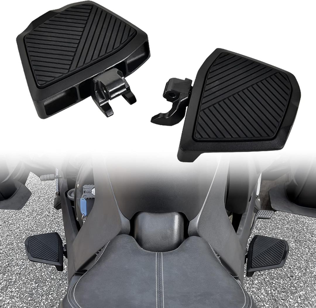 Wider Larger Extended Brake Pedal for Can Am Ryker, Brake Foot Rest Brake Peg Pedal Broaden Driver Board Footboards for Can-Am Ryker All Models Accessories (2PCS