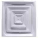 Accord Ventilation ABCD2X2 Ceiling Diffuser, 24" x 24", White
