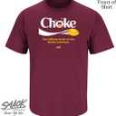 Smack Apparel Choke (Anti-Dallas) T-Shirt for Washington Football Fans (SM-5XL)