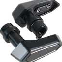 Motorcycle Engine Crash Protector Frame Slider Protector for ZX4R zx-4r ZX-4RRSE ZX-25R NINJA-4R（Black）