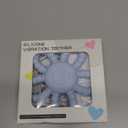 Vibrating Sensory Chew Toy, Vibrating Teether for Baby, Silicone Children Infant Teething Relief for Babies 0-6 0-12 0-36 Month, USB Chargeable &3X Vibration Travel Gift for Kid with Autism Toddler