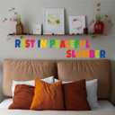 Bemeol Letter Stickers 432 Pieces 36 Sheets Bulletin Board Letters 3 Inch Classroom Alphabet Poster Board Letter for Bulletin Board Display School Decor(Colorful)