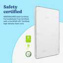 Graco 6-Inch Dual-Comfort Crib & Toddler Mattress - GREENGUARD Gold, CertiPUR-US Certified Foam, Machine Washable Cover with 100% Waterproof Surface, Fits Standard Full Size Baby Crib and Toddler Bed, 52x28x6 Inch