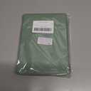 CoBak Case for Kindle Paperwhite 12th Gen 2024 (7") & Kindle Colorsoft Signature Edition (7") - New PU Leather Cover and Clear Soft Silicone Back Cover with Auto Sleep Wake Feature (Sage Green)