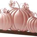 Primitives by Kathy Blush Pumpkins Slat Sitter