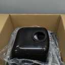 Shampoo Bowl for Salons, Black ABS Plastic Shampoo Sink for Home, Easy to Clean and Install Salon Shampoo Bowls for Hair Stylist