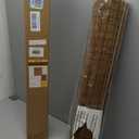 UNISHADES Cordless Bamboo Roman Shades for Windows, Blinds Size (26.5" W 48" H) Colour (Highfield Teak)