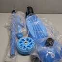 Gotrax KS1 Kids Kick Scooter, LED Lighted Wheels and 3 Adjustable Height Handlebars, Lean-to-Steer & Widen Anti-Slip Deck, 3 Wheel Scooter for Boys & Girls Ages 2-8 and up to 110 Lbs