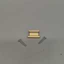 Asidrama 5 Pack Brushed Gold Kitchen Cabinet Knobs Dresser Knobs Drawer Knobs Cabinet Hardware Zinc Knobs for Dresser Drawers