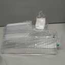 Kucoele 50 Pack 5 oz Dessert Cups with Lids and Spoons, Clear Plastic Parfait Appetizer Cups Dessert Shooters Party Serving Cups for Pudding Fruit Mousse and Yogurt