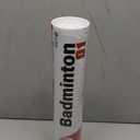 Goose Feather Badminton Shuttlecocks Birdies, 12 Pack Hight Speed Training Badminton Balls with Great Stability for Indoor Outdoor Sports (White)