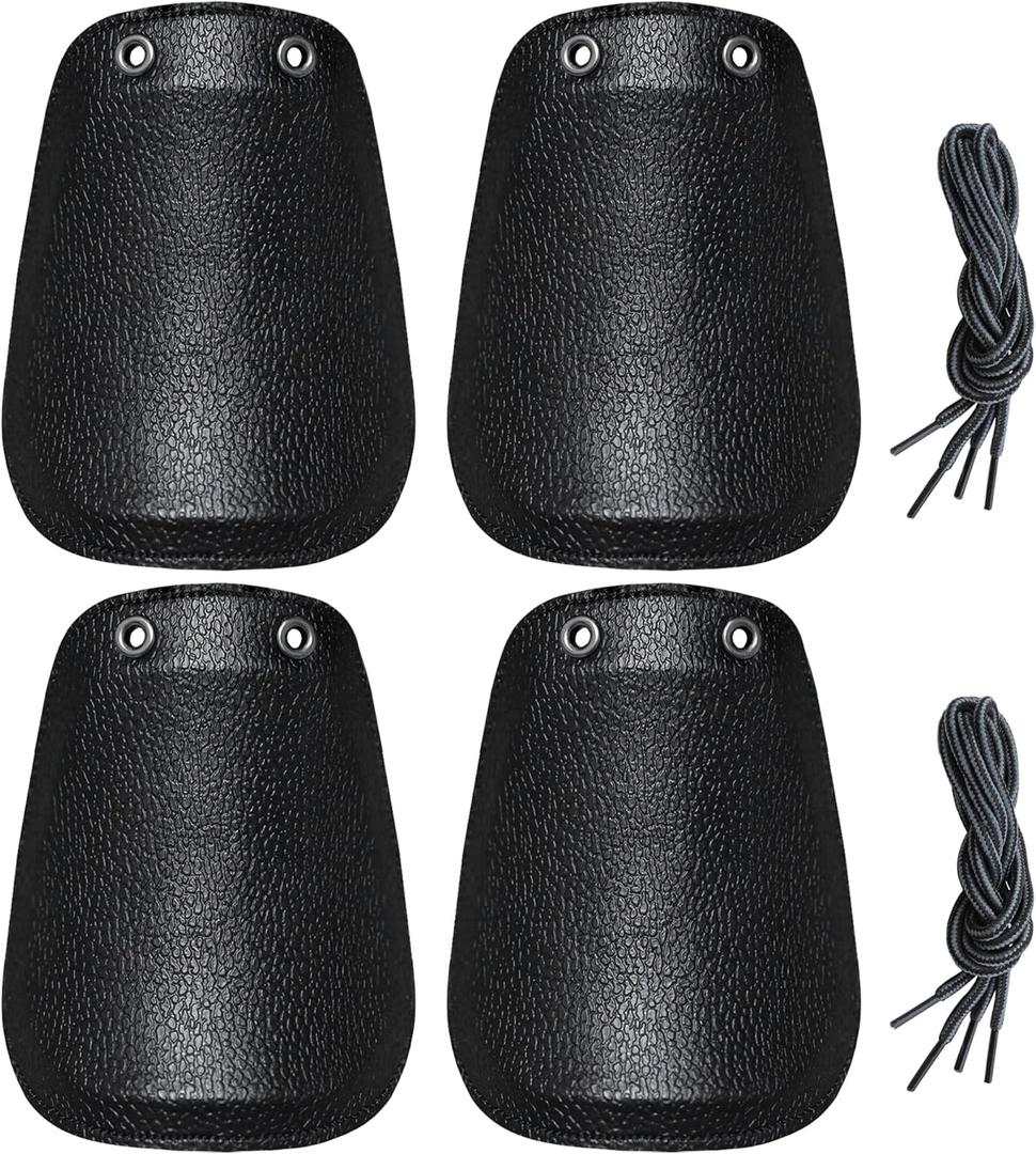 Metatarsal Guards, 4pcs Toe Protector, Metatarsal Shield Footwear Attachment for Metatarsal Guard Safety Shoe Protectors Cover for Shoe, Work Boot Universal Size (2pair/4pcs)