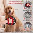 Pet Hair Removal Glove, Magic Brush Electrostatic Mitt for Dogs & Cats, Reusable Grooming Gloves - Dog Hair Remover Tool with 5-Finger Design for Couch, Carpet, Clothing & Car Seat(Red)