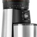 OXO Brew Conical Burr Coffee Grinder  Silver, Stainless Steel Burrs, OneTouch Automatic Smart Grind