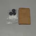 MECCANIXITY 3pcs T-Shaped Silicone Plugs 26mm 1 Inch Dia Snap in Plug Hole Seal Cover Round Rubber Stopper for Kitchen Rubber Bulkheads Waterproof Sealing Plugs Black