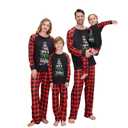 VS&LLWQ Family Christmas Pjs Matching Sets Christmas Pajamas for Family Christmas Elf Pjs Holiday Xmas Jammies Set(AB2-Q, 10 Q)