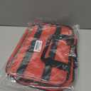 Storage Carrying Bag for Tonies 2 Characters, Travel Case for Tonie Figures, Up to 34 Pieces (Black/Red, Large)