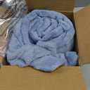 Bedsure GentleSoft Fall Throw Blanket for Couch - Cozy Soft Blankets for Women, Cute Small Throws for Girls, Blue, 50x60 Inches