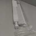 No Drill Blackout Cellular Shades,White,22.5" W x 64" H
