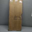 PrettyHome L Shapaed Bathroom Bathtub Corner Shower Curtain Rod Large Space 28"x68",Brushed Nickel Finished