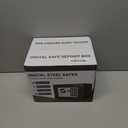 4.6L Home Digital Safe Steel Electronic Safety Box Safe Lock Box Documents Safety Case Wall Floor Anchoring Design Cabinet Security Cash Money Office Home Black, Includes Keys