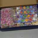 10 Sets Jewelry Box Painting Set for Kids with Stickers - Bulk Stockings & Birthday Goodie Bag Stuffer - Kids Party Favors Toy Return Gifts - Unfinished Wooden Treasure Boxes For Arts & Craft
