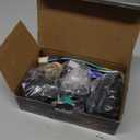 Ignition Coil＆5 Pin AC CDI Box＆Voltage Regulator Rectifier＆Solenoid Relay&Spark Plug＆Fuel Filter Kit for Kazuma Meerkat 50cc Falcon 70cc 90cc 110cc Taotao Roketa Coolster 110CC ATV 3050B