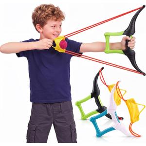 2 Pack Water Balloon Launcher Slingshots Large Summer Balloon Slingshots Outdoor Launcher Play Toy Portable Party Gift for Kid Adult Backyard Beach Pool Water Game(Black White)