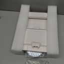 Lighted Makeup Mirror with 75 LEDs, Rechargeable Vanity Mirror with 1X/2X/3X/10X Magnification, 3 Color Modes & Touch Dimming, Portable Folding Mirror for Travel Desk, Gifts for Women & Girls