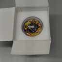 Valentines Day Rose Gifts for Her Women Birthday Gift Galaxy Glass Rose Forever Eternal Crystal Flowers Roses in Glass Dome with Butterfly Valentine Gifts for Women Daughter Mom Wife Girlfriend Purple