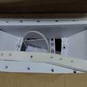 Poolzilla Wide-Mouth Complete Thru-Wall Skimmer Kit for Above-Ground Swimming Pool, White