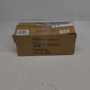 4 Pack Black Door Handles Interior, Passage Door Levers for Hallway & Closet, Interior Closet Door Knobs Heavy Duty Square Non-Locking Handle sets(2.0lb), Reversible for Left & Right Sided Doors