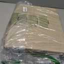 FHSQX 2 Pack Shoe Organizer for Closet,Fits up to 24 Pairs,Fabric Shoe Storage Bins,Large Shoe Box Storage Containers with Bottom Support for Shoes (Beige, (16.5 * 12.6 * 9.5) x1)