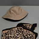 Safari Costume Women, 4 PCS Zoo Keeper Costume Adult Includes Safari Hat Outfit Accessories, Leopard Print Scarf, Binoculars, Light-Proof Glasses, Rave Party