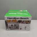 Hamilton Beach 4 Slice Toaster with Extra-Wide Slots, Bagel Setting, Toast Boost, Slide-Out Crumb Tray, Auto-Shutoff & Cancel Button, Stainless Steel (24798)