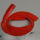 Adjustable Silicone Pie Crust Shields Baking Protectors Cover Ring Fits 8-11.4 Inch Pies Baking Pie Crust Shield Protector Cover for Edges (Red-2Pcs)