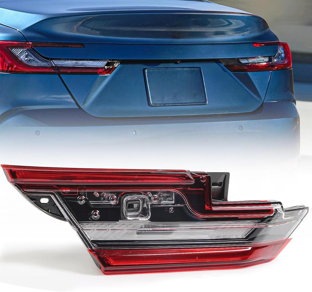 Huray Inner Taillight for Toyota Camry 2025 2026 XES XLE 13201-8A0SR-SV1 Rear Lamp Brake Light Replacement (Inner Left)