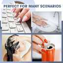 6 x Extra Short Almond Nail Tips:240PCS Soft False Nail Gel Tips Full Cover Acrylic Clear Fake Press On Nails for Extensions Women Manicure DIY 12 Sizes
