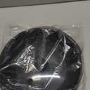 Lzerking Microwave Splatter Cover & Silicone Mat, 10.8 inch Glass Splatter Guard Lid with Collapsible Silicone for Food, Fits 6-10 inch Pot Plate Bowl, Heat Resistant, Dishwasher Safe, Kitchen, Black