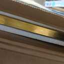 whitebeach 48" x 16" Over The Door Full Length Mirror Hanging Door Mirror Wall Mirror Hanging Dress Bedroom Gold