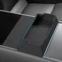 Sunglasses Organizer,Center Console Sunglasses Storage,Armrest Box Silicone Eyeglasses Storage Box Compatible with Tesla (Model y Juniper)