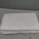 NICETOWN Sheer Curtains for Living Room 96 inches Long, Grommet Casual Style Airy & Breathable with Light Filtering Drapes for Bedroom/Living Room, W54 x L96, Natural, 2 Panels