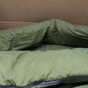 Queen Size Armless Futon Covers - 100% Egyptian Cotton 600 Thread-Count Futon Slipcovers - Zippered Couch Cover Sofa Bed Protector, Sleeper Sofa Cover, Machine Washable, Olive