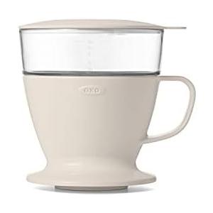 OXO Brew Single Serve Pour-Over Coffee Maker, 12 ounces, White