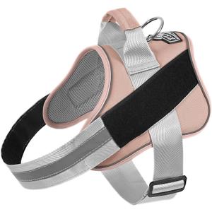 Bolux Dog Harness, No-Pull Reflective Dog Vest, Breathable Adjustable Pet Harness with Handle for Outdoor Walking - No More Pulling, Tugging or Choking (Small (Pack of 1), RosePink)