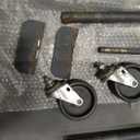 3 in 1 Industrial Convertible Hand Truck Dolly,1000 LBS Capacity Aluminum Hand Truck Dolly,Stair Climbing Hand Trucks Heavy Duty with Rubber Wheels for Moving,Transport (Red)